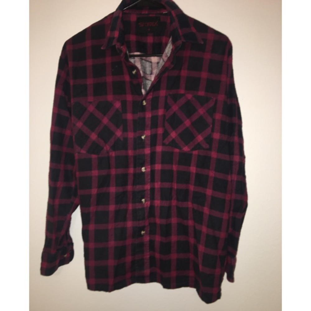 Oversized flannel